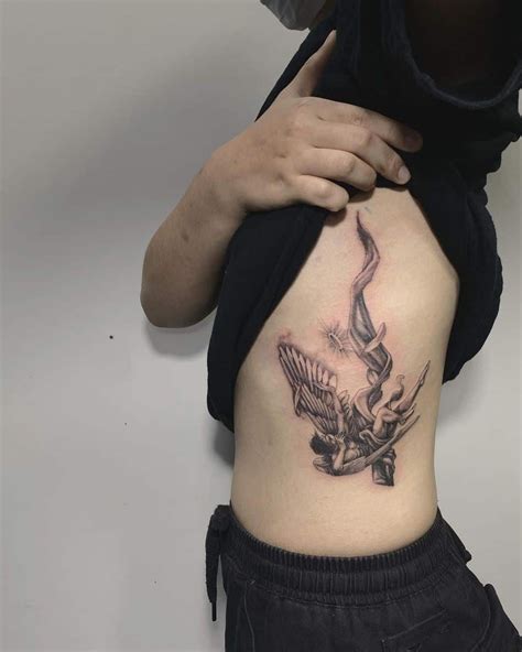 fallen angel tattoo designs|Fallen angel tattoo